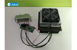China Compact 100W 48VDC Thermoelectric Air Conditioner With Controller And Cover supplier