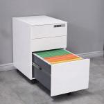 3 Drawer Metal Mobile Pedestal for sale