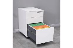 China 3 Drawer Metal Mobile Pedestal supplier