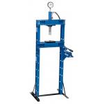 Spring Return Adjustable 20 Ton Hydraulic Press With Gauge for sale