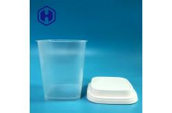 China Iml Plastic Tub Packaging Recycable Instant Cream Mousse Cereal PP Container supplier