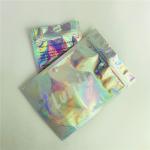 Custom Accept Holographic Cosmetic Packaging Bag Mylar Bags for Jewelry Packaging for sale