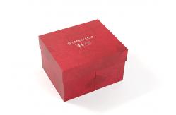 China 2 Tiers Red Cardboard Candy Boxes Packaging Mid Autumn For Mooncake supplier
