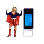 Popular Magic Mirror Photobooth Big Screen 40 Inch Selfie Mirror Booth for sale