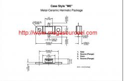 China L-BAND MEDIUM & HIGH POWER GAAS FET   SUMITOMO  FLL177ME Integrated Circuit Chip supplier