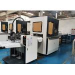 Automatic Book Cover Paper Lining Machine Rigid Case 40pcs/Min