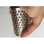 Durable Perforated Filter Tube , High Holding Capacity Perforated Round Tubing for sale