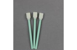 China Lint Free PP Stick Cleanroom Foam Swabs With Paddle Tip supplier