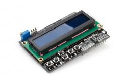China LCD Keypad Shield for Arduino , LCD1602 Input / Output Expansion Board supplier