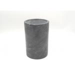Natural Marble Wine Chiller Containers Black Marble Ice Storage Bucket  7 for sale