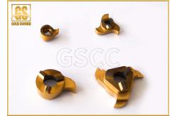 China High Precision Tungsten Carbide Inserts , Carbide Threading Inserts YT14 supplier