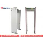Security Body Scanner Walk Through Metal Detector With Human Indicating Lights