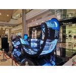 Customized Indoor Flexible Led Display Billboard Sphere Ball Screen Irregular Shape for sale