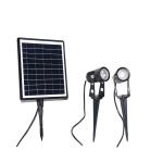 Aluminum Solar Powered Garden Spotlights Low Voltage 5W IP65 Waterproof for sale
