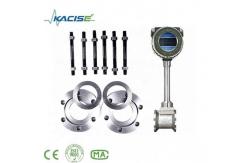 China LCD Display Vortex Flow Meter Wear Resistance With 4 - 20mA Output supplier