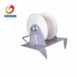 Nylon or aluminum wheel heavy duty cable rollers SHH dia 140*200mm for protect cable and pulling rope for sale