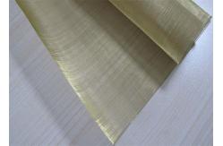 China 8mesh*8mesh Square Hole Brass Woven Wire Mesh 30meters Length supplier
