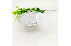 China 100ml Leaves Easy Open Cans , Childproof Lid Food Jars With Embossing Logo supplier