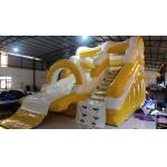 Outside Games Inflatable Floating Water Slide For Fun for sale