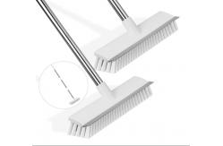China 2 Pack Floor Scrub Brush With Long Handle Stiff Bristle supplier