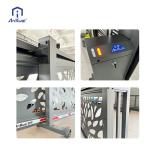 High-Performance Telescopic Sliding Barrier, Fully Customizable Sizes