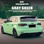 K141 Gray Green TPU Color Paint Protection Film Vinyl Wrapping For Car for sale