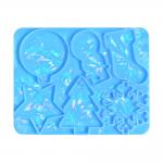 MHC Christmas Tree Hanging Silicone Resin Molds Model for Crystal Decoration for sale