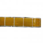 Curtain Side Vehicle Grade Yellow Conspicuity Reflective Tape Segmented Sticker for sale