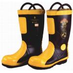 Marine SOLAS / MED CE Cerificate Rubber Fireman Boots Harvik 9687L for sale