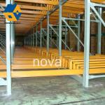 Boltless Push Back Pallet Racking System Up To 4000KG/ Layer for sale