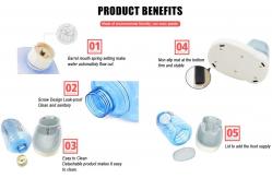 China Automatic Dog Food Feeder For Small / Medium Pet Puppy Kitten supplier