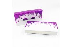 China Paper Custom False Eyelash False Nail Packaging Boxes Cardboard Magnet Packaging Box supplier