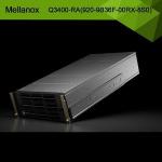 Quantum-3 Based XDR Infiniband Switch Q3400-RA 920-9B36F-00RX-8S0 4U 144 XDR Ports Over 72 OSFP Cages 8 Power Supplies for sale