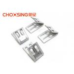 Insulated 4 Hole Metal Spring Clips Full Plastic Coating To Resist Spring Abrasion