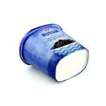 Food Grade Ice Cream Cup Empty Oval Paper Tube Packing With PE Lid