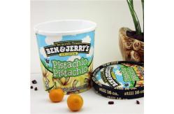 China 475ml Ice Cream Paper Cup With Lid supplier