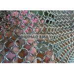 10mm Round Ring Chainmail Weave Stainless Steel Decoration Curtain Chainmail Ring Mesh for sale