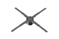 China 24W 3D Hologram Advertising Display Fan WiFi Bluetooth Hologram Light Projector supplier