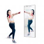 Floor Stand Digital Signage Touch Display , Smart Touch Screen Mirror Display for sale