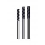 4 Flute CNC Milling Cutter Tools Tungsten Carbide Cutter Diamond Coated for sale