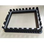 Front Bezel Housing Black Painting Die Casting Parts Customized Aluminum Diecasting for sale