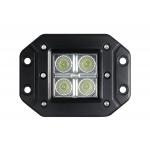 CE ATV UTV 12W Spot Beam Led Lights Flush Mount Shockproof for sale