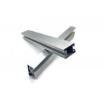 Solar Panel Mounting Aluminum Rail Industrial Profile Anodized for sale