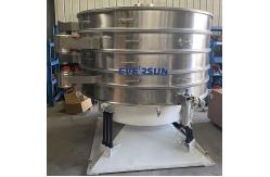 China Low Noise Tumbling Sieve Machine With Woven Wire Cloth Screen supplier