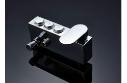 China Multifunctional Thermostatic Shower Systems Wall Hanging Installation ROVATE supplier