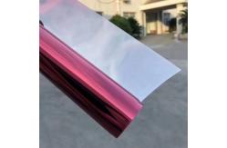 China Red Silver Window Film For Commercial Buildings Sunscreen UVR 88% IRR 80% supplier