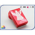 Silver Paper Cardboard Box Present Packaging Customized UV Print for sale