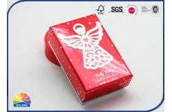 China Silver Paper Cardboard Box Present Packaging Customized UV Print supplier