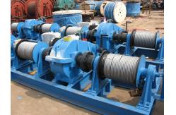 China Diameter 30mm Electric Control Wire Rope Winch Slow Speed Large Tonnage supplier