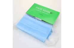 China Disposable Non Woven Face Mask 3 Layer With High Filtration Efficiency supplier